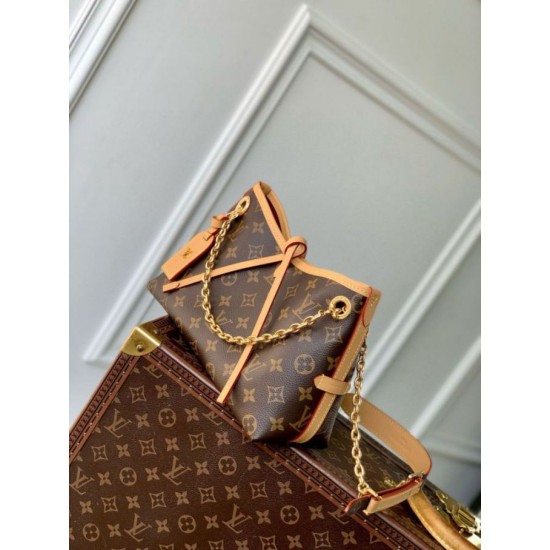 Replica perfetta Borsa Louis Vuitton CarryAll BB Monogram Canvas M13014 Imitazione Outlet Online