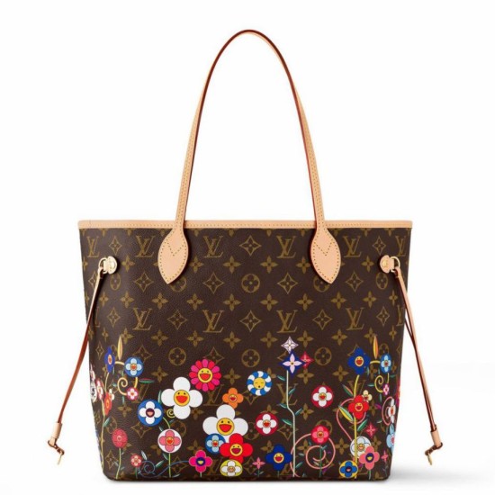 Replica perfetta Borsa Louis Vuitton LV x TM Neverfull MM Monogram Canvas M13271 Imitazione Outlet Online