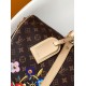 Replica perfetta Borsa Louis Vuitton LV x TM Keepall Bandouliere 45 Monogram Canvas M14182 Imitazione Outlet Online