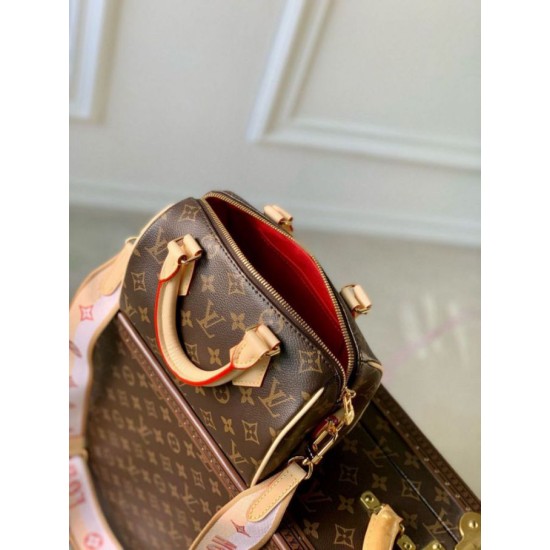 Replica perfetta Borsa Louis Vuitton Speedy Bandouliere 20 Monogram Canvas M46594 Imitazione Outlet Online