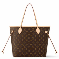 Replica perfetta Borsa Louis Vuitton Neverfull MM Monogram Canvas M46975 Imitazione Outlet Online