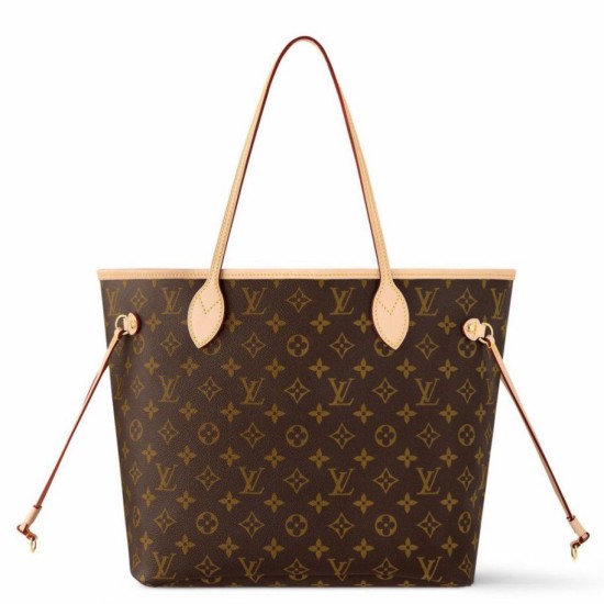 Replica perfetta Borsa Louis Vuitton Neverfull MM Monogram Canvas M46975 Imitazione Outlet Online