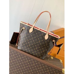 Migliore Repliche Borsa Louis Vuitton Neverfull MM Monogram Canvas M46987 Economiche Outlet Online