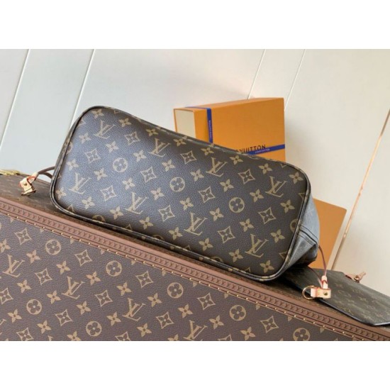 Migliore Repliche Borsa Louis Vuitton Neverfull MM Monogram Canvas M46987 Economiche Outlet Online