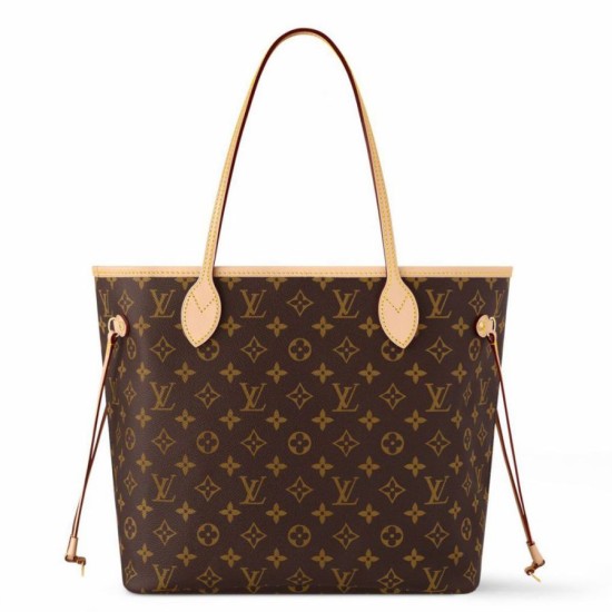 Migliore Repliche Borsa Louis Vuitton Neverfull MM Monogram Canvas M46987 Economiche Outlet Online