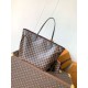 Miglior Falso Borsa Louis Vuitton Neverfull MM Damier Ebene Canvas N40599 Economiche Premium