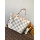 Migliore Repliche Borsa Louis Vuitton Neverfull MM Damier Azur Canvas N40603 Economiche Outlet Online