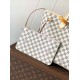 Migliore Repliche Borsa Louis Vuitton Neverfull MM Damier Azur Canvas N40603 Economiche Outlet Online
