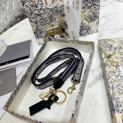 Replica perfetta Dior Tracolla Micro Regolabile Blu Imitazione Outlet Online