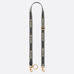 Replica perfetta Dior Tracolla Micro Regolabile Blu Imitazione Outlet Online