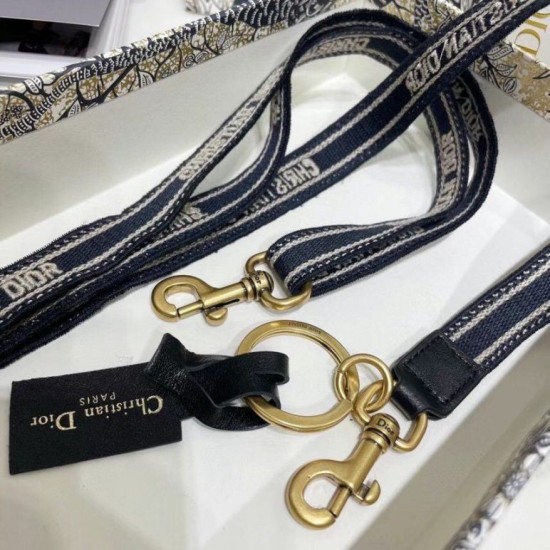 Replica perfetta Dior Tracolla Micro Regolabile Blu Imitazione Outlet Online