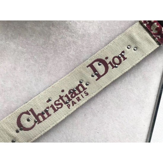 Miglior Falso Dior Tracolla Obliquo Bordeaux Economiche Premium