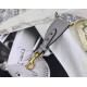 Perfette Qualità Repliche Dior Tracolla Obliquo Grigio Imitazione
