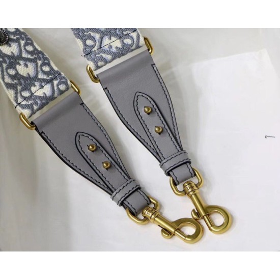 Perfette Qualità Repliche Dior Tracolla Obliquo Grigio Imitazione