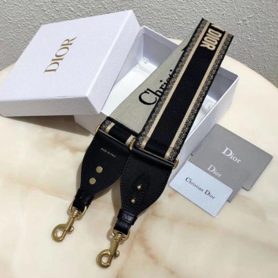 Replica perfetta Christian Dior Tracolla Nero Imitazione Outlet Online