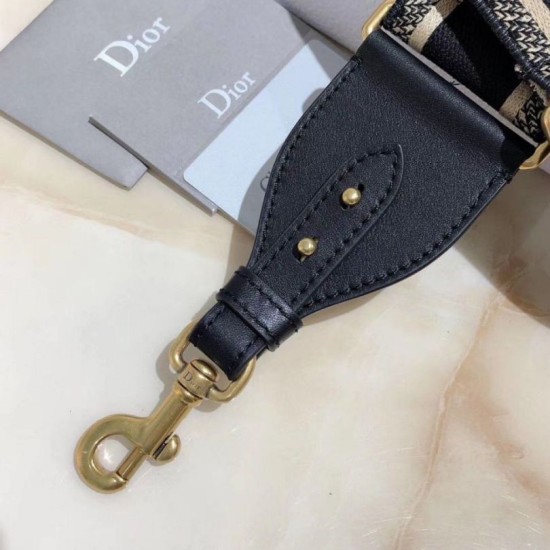 Replica perfetta Christian Dior Tracolla Nero Imitazione Outlet Online