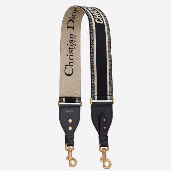 Replica perfetta Christian Dior Tracolla Nero Imitazione Outlet Online