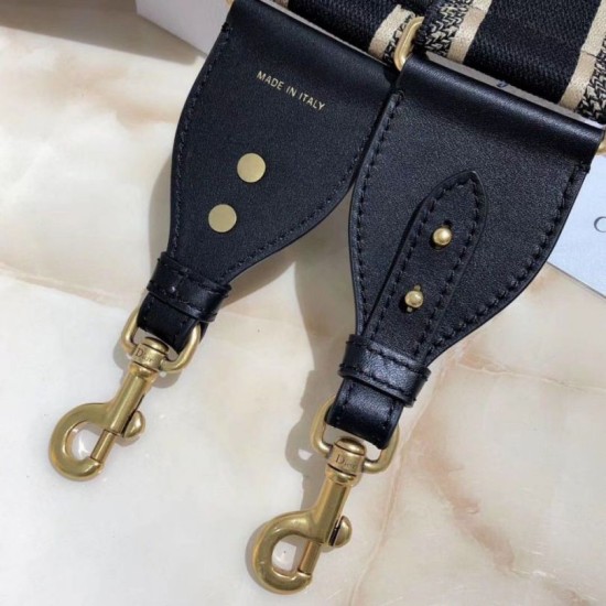 Replica perfetta Christian Dior Tracolla Nero Imitazione Outlet Online