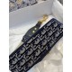 Dior Tracolla Dior Velluto Ricamato Obliquo Blu Replica originale di alta qualità Miglior Falso Dior Tracolla Dior Velluto Ricamato Obliquo Blu Economiche Premium