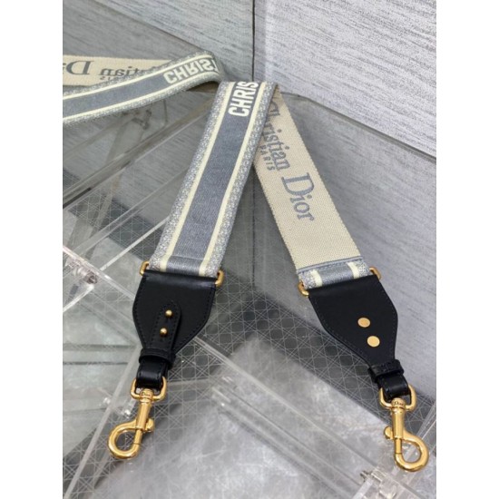 Repliche Dior Tracolla con Ricamo Anello Tela Grigio Imitazioni Premium Migliore Repliche Dior Tracolla con Ricamo Anello Tela Grigio Economiche Outlet Online