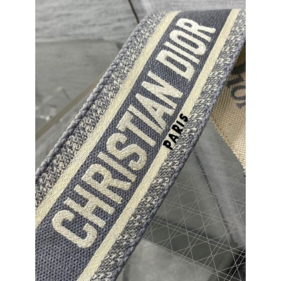Repliche Dior Tracolla con Ricamo Anello Tela Grigio Imitazioni Premium Migliore Repliche Dior Tracolla con Ricamo Anello Tela Grigio Economiche Outlet Online