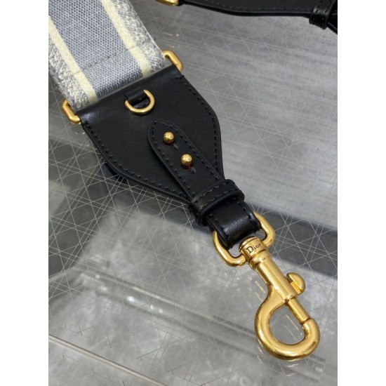 Repliche Dior Tracolla con Ricamo Anello Tela Grigio Imitazioni Premium Migliore Repliche Dior Tracolla con Ricamo Anello Tela Grigio Economiche Outlet Online