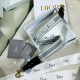 Dior Tracolla Regolabile con Ricamo Grigio Replica originale di alta qualità Migliore Repliche Dior Tracolla Regolabile con Ricamo Grigio Economiche Outlet Online