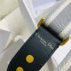 Dior Tracolla Regolabile con Ricamo Grigio Replica originale di alta qualità Migliore Repliche Dior Tracolla Regolabile con Ricamo Grigio Economiche Outlet Online