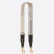 Dior Tracolla Regolabile con Ricamo Grigio Replica originale di alta qualità Migliore Repliche Dior Tracolla Regolabile con Ricamo Grigio Economiche Outlet Online