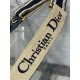Migliore Repliche Dior Tracolla Regolabile con Ricamo Anello Blu Economiche Outlet Online