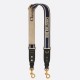 Migliore Repliche Dior Tracolla Regolabile con Ricamo Anello Blu Economiche Outlet Online