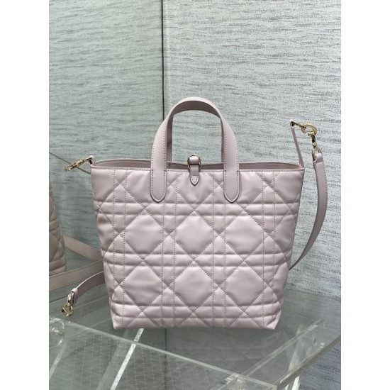 Miglior Falso Borsa tote verticale Dior piccola/media Dior Toujours rosa Economiche Premium