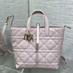 Miglior Falso Borsa tote verticale Dior piccola/media Dior Toujours rosa Economiche Premium