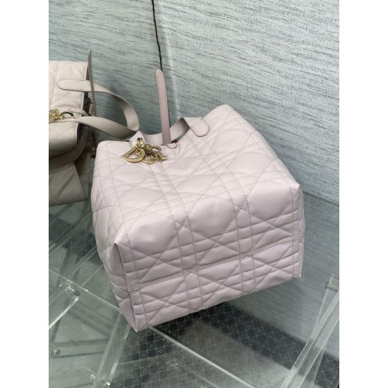 Miglior Falso Borsa tote verticale Dior piccola/media Dior Toujours rosa Economiche Premium