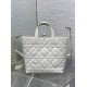 Migliore Repliche Borsa tote verticale Dior piccola/media Dior Toujours bianca Economiche Outlet Online