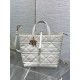 Migliore Repliche Borsa tote verticale Dior piccola/media Dior Toujours bianca Economiche Outlet Online