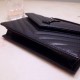 Migliore Repliche Portafoglio a catena Envelope YSL Saint Laurent WOC Tutto nero Economiche Outlet Online