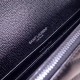 Migliore Repliche Portafoglio a catena Envelope YSL Saint Laurent WOC Tutto nero Economiche Outlet Online