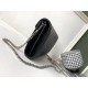 Perfette Qualità Repliche Portafoglio YSL Saint Laurent WOC Monogram Chain Noir Imitazione