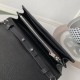 Perfette Qualità Repliche Portafoglio YSL Saint Laurent WOC Monogram Chain Noir Imitazione