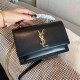 Perfette Qualità Repliche Portafoglio a catena Sunset YSL Saint Laurent WOC Nero Imitazione