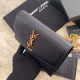 Perfette Qualità Repliche Portafoglio YSL Saint Laurent WOC Uptown Chain Nero Imitazione