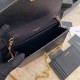 Perfette Qualità Repliche Portafoglio YSL Saint Laurent WOC Uptown Chain Nero Imitazione