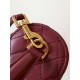 Miglior Falso Borsa mini Vanity Gaby YSL Saint Laurent Bordeaux Economiche Premium