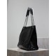 Migliore Repliche Borsa shopping grande vintage stropicciata YSL Saint Laurent Niki Nero Economiche Outlet Online