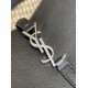 Miglior Falso Borsa grande YSL Saint Laurent le 5 à 7 Supple nera Economiche Premium