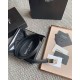 Migliore Repliche Nuova fibbia Cassandre YSL Saint Laurent Cintura 20MM Nero Economiche Outlet Online