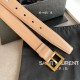 Miglior Falso Cintura YSL Saint Laurent Cassandre Square Buckle 30MM Beige Economiche Premium