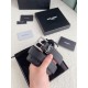 Miglior Falso Cintura YSL Saint Laurent Cassandre Square Buckle 30MM Noir Economiche Premium