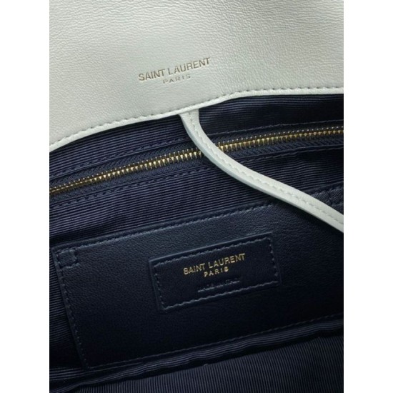 Miglior Falso YSL Saint Laurent Jamie 4.3 Borsa piccola Pelle di agnello bianca Economiche Premium
